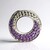 Ciondolo in argento con Ametista (Annette classic)