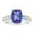 Bague en or et Tanzanite AAA (CIRARI)