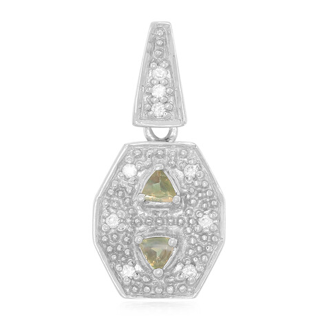 Brazilian Alexandrite Silver Pendant