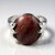 Anello in argento con Thulite
