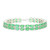 Zambian Emerald Silver Bracelet