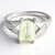 Anello in argento con Kunzite Canarino