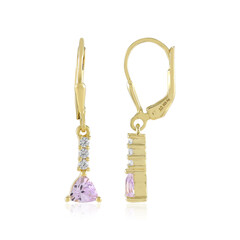 Orecchini in argento con Tanzanite (non riscaldata)