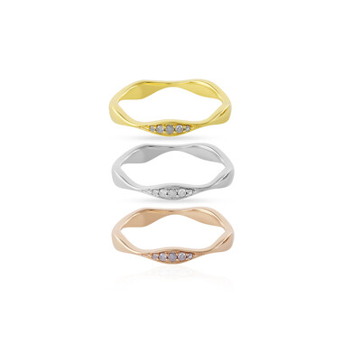 I4 (J) Diamant-Silberringe
