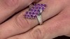 Zilveren ring met rhodolieten