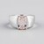 Anello in oro con Morganite del Madagascar