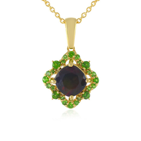 Mezezo-Opal-Silberhalskette