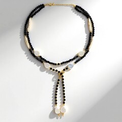 Collana in argento con Perla d'Acqua Dolce Bianca