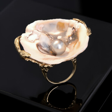Anillo en plata con Concha (TPC)