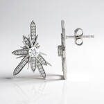 Orecchini in argento con Zircone (de Melo Essence)