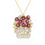 Collana in argento con Tormalina Rosa (Gems en Vogue)