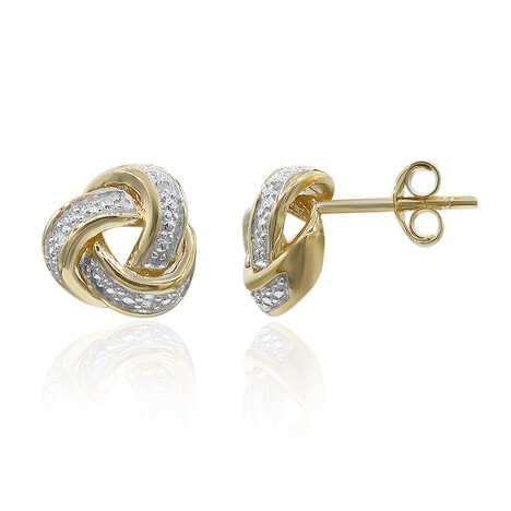 I3 (I) Diamant-Silberohrringe