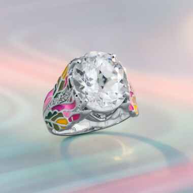 Anillo en plata con Cuarzo blanco (SAELOCANA)