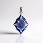 Ciondolo in argento con Tanzanite