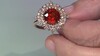 Bague en or et Grenat Hessonite