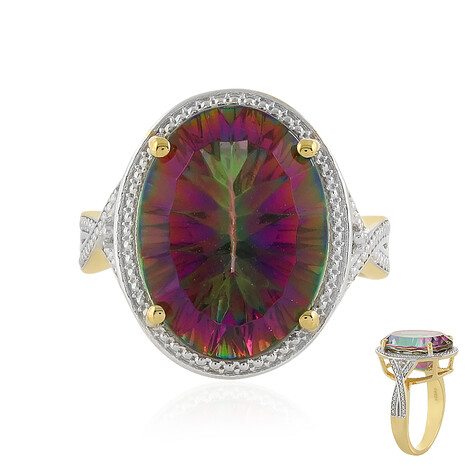 Anello in argento con Quarzo Mistico