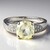 Bague en argent et Orthose