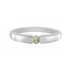 Anello in argento con Tsavorite della Tanzania