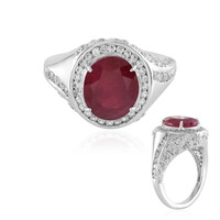 Anello in argento con Rubino del Madagascar (de Melo)