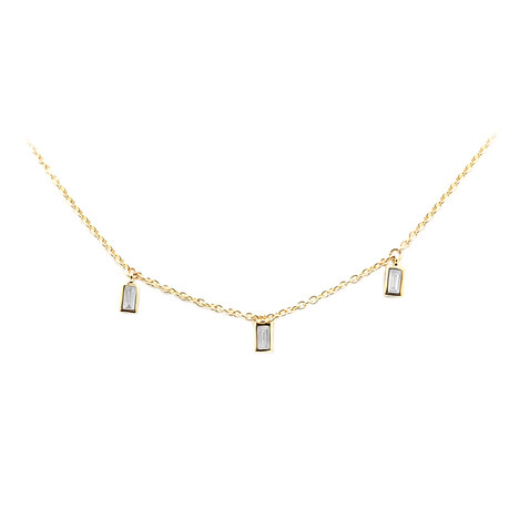 Collana in oro con Diamante SI2 (G) (de Melo Gold)