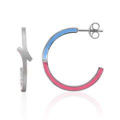 Materia Orecchini Norvegesi A Goccia In Argento 925 Rodiato – Forma Piuma, Qualità Gioielliere, 6x44 Mm, Ipoallergenici #SO-111