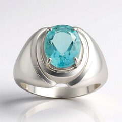 Anello in argento con Fluorite Braldu (Pallanova)