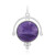 Ciondolo in argento con Charoite