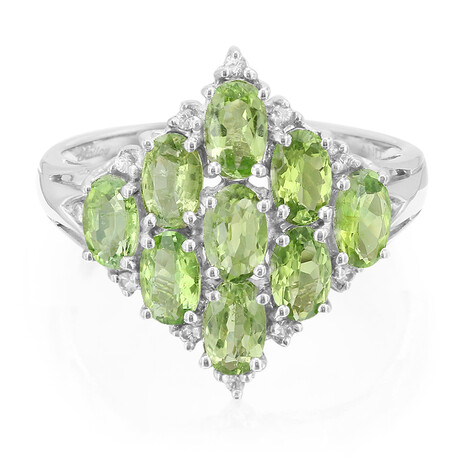 Anello in argento con Tormalina Paraíba