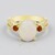 Anello in argento con Opale di Welo
