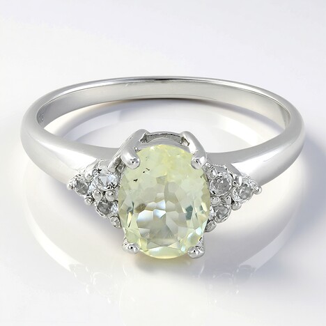 Anello in argento con Ortoclasio