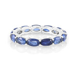 Zilveren ring met Nepal Kyanieten