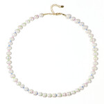 Collar en plata con Perla blanca Freshwater