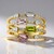 Anello in oro con Zaffiro Fancy (CIRARI)