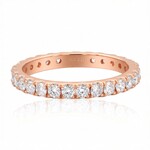 Bague en or et Diamant SI1 (G) (Annette)