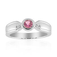 Anello in argento con Tormalina Rosa Brasiliana (Pallanova)
