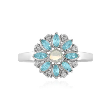 Welo-Opal-Silberring