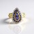 Anello in argento con Tanzanite (Gems en Vogue)