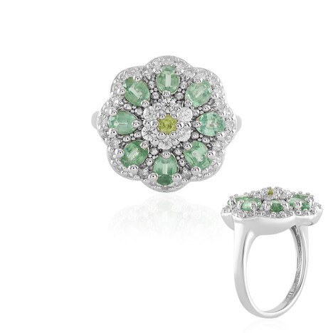 Mint-Kyanit-Silberring