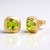 Orecchini in oro con Peridoto Dashihe  (CIRARI)