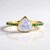 Anello in argento con Quarzo Blue Moon