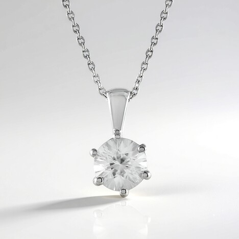 Collana in argento con Zircone
