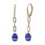 Orecchini in oro con Tanzanite AAA (CIRARI)