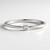 Anello in argento con Diamante I2 (H)