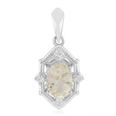 Colgante en plata con Piedra del sol de Oregón