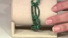 Zilveren armband met Malachieten (Riya)