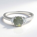 Bague en argent et Spectrolite