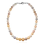 Zilveren halsketting met Ming Parels (TPC)