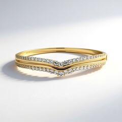 Bracciale in argento con Zircone (Adela Silber)