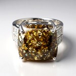 Anello in argento con Quarzo Dinosauro