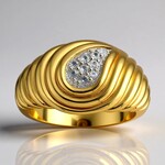 Anello in argento con Zircone (TPC)